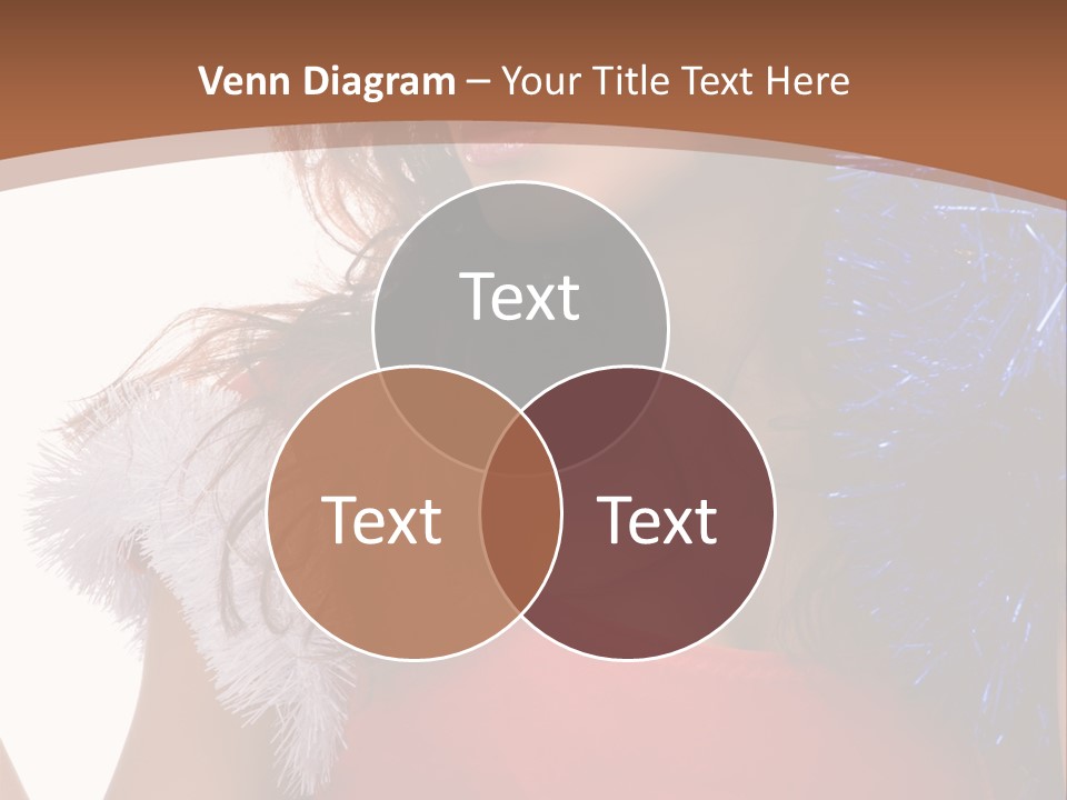 Caucasian Attractive Young PowerPoint Template