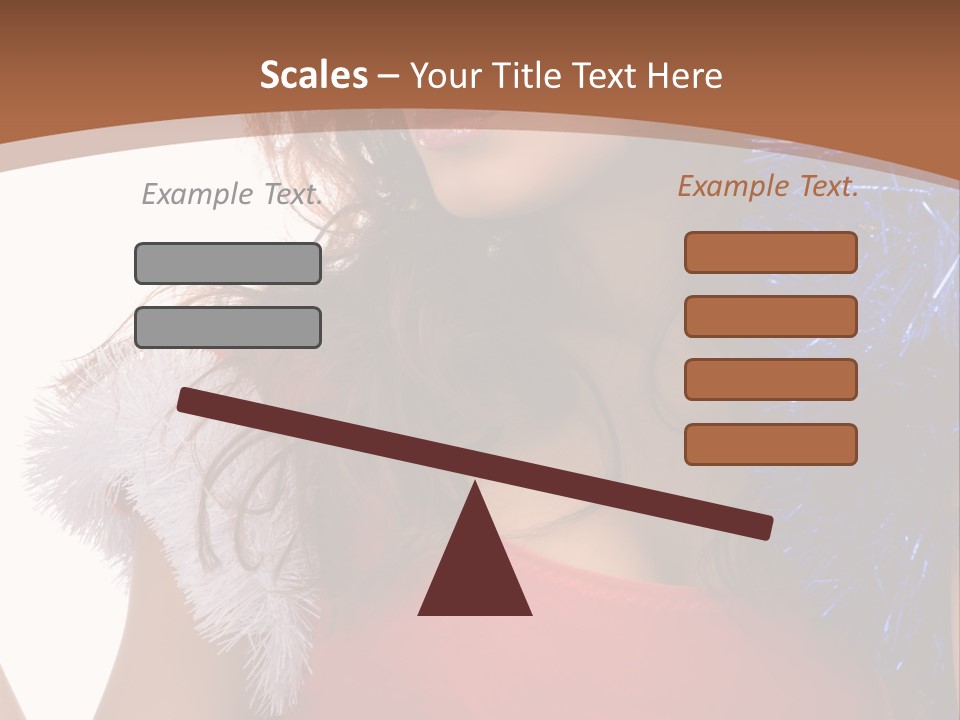 Caucasian Attractive Young PowerPoint Template