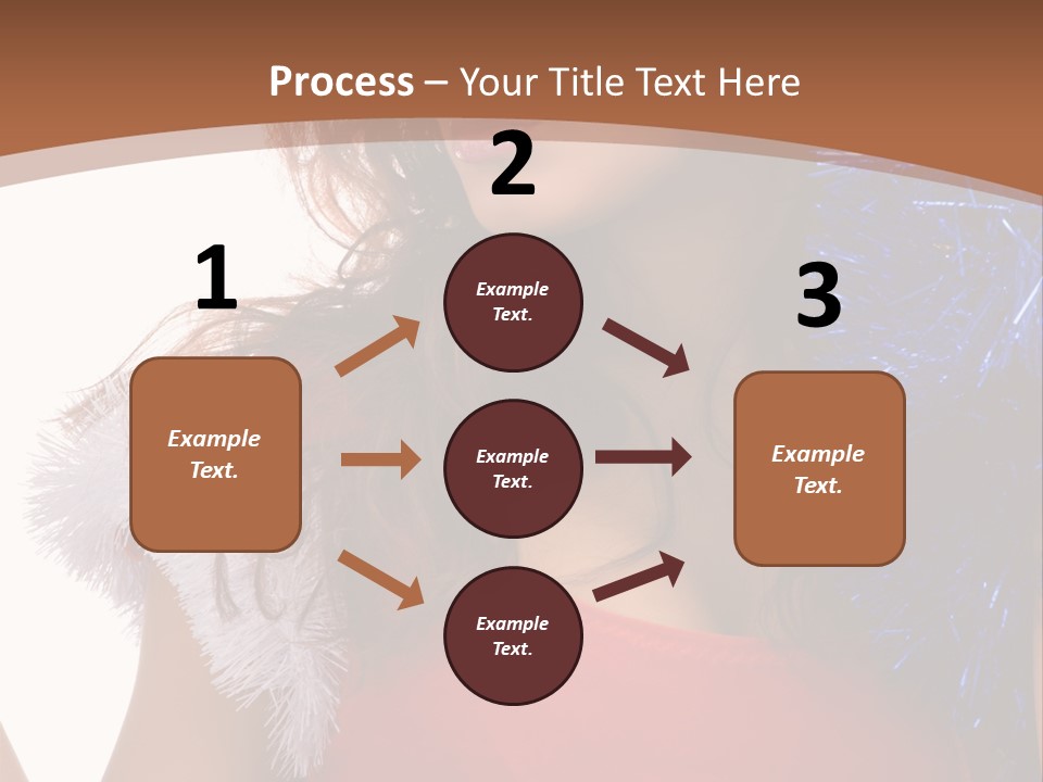 Caucasian Attractive Young PowerPoint Template