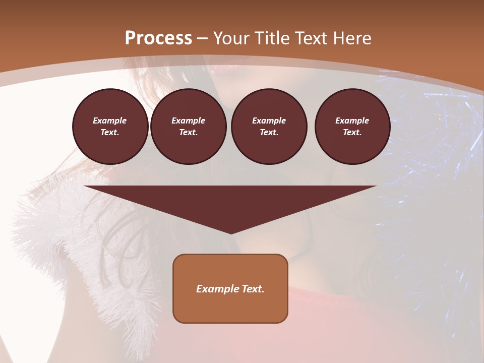 Caucasian Attractive Young PowerPoint Template