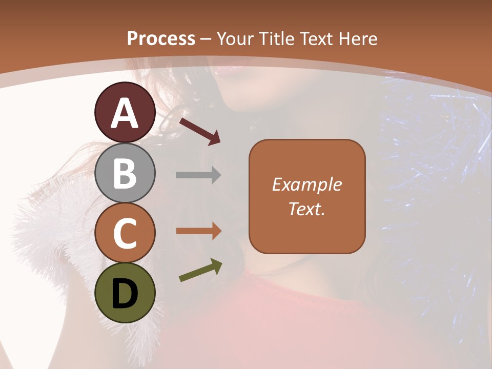 Caucasian Attractive Young PowerPoint Template