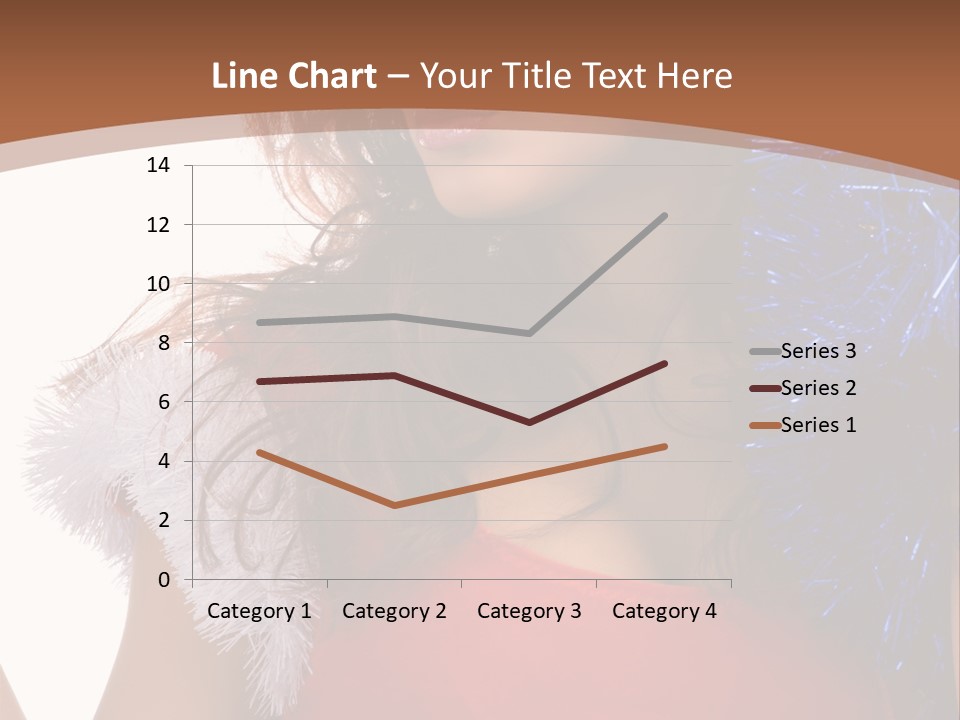 Caucasian Attractive Young PowerPoint Template
