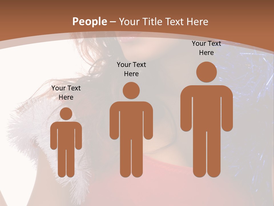 Caucasian Attractive Young PowerPoint Template