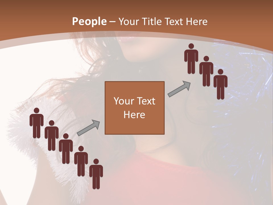 Caucasian Attractive Young PowerPoint Template