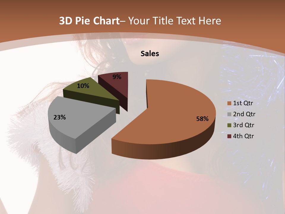 Caucasian Attractive Young PowerPoint Template