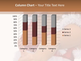 Red Santa Isolated PowerPoint Template