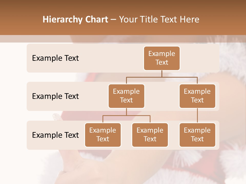 Red Santa Isolated PowerPoint Template