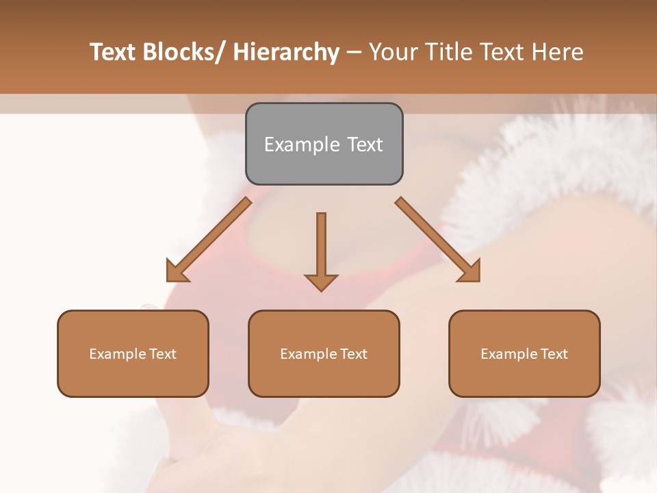 Red Santa Isolated PowerPoint Template