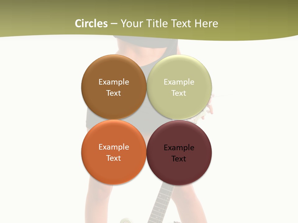 Human Rock Make Up PowerPoint Template