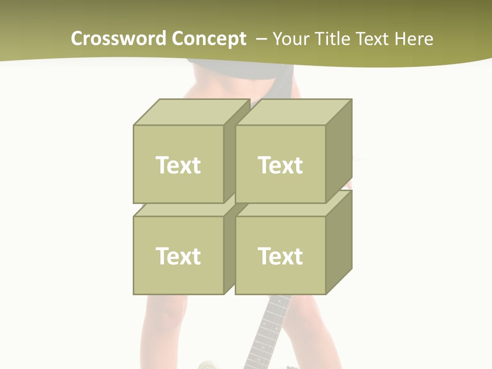 Human Rock Make Up PowerPoint Template