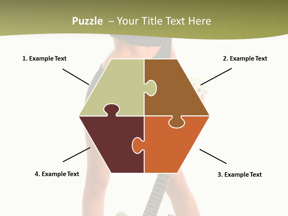 Human Rock Make Up PowerPoint Template