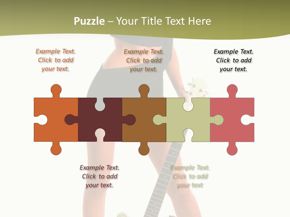 Human Rock Make Up PowerPoint Template