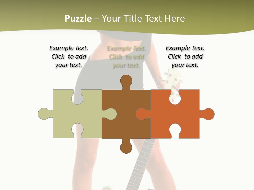 Human Rock Make Up PowerPoint Template