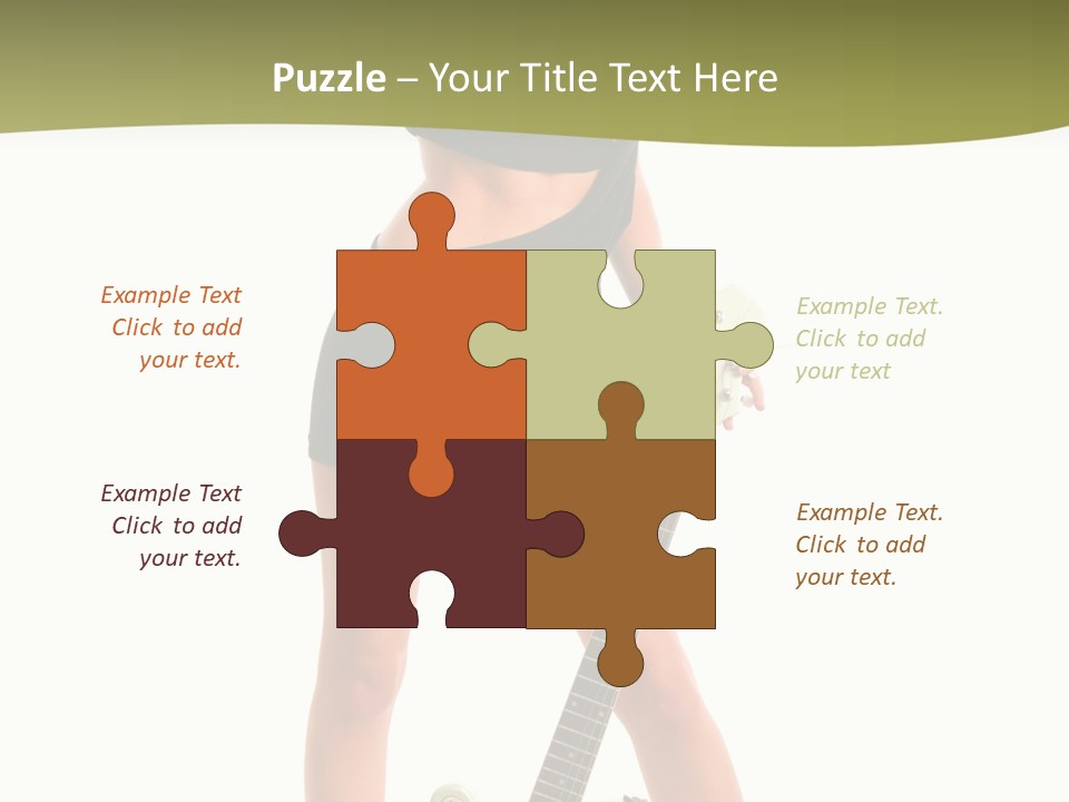 Human Rock Make Up PowerPoint Template