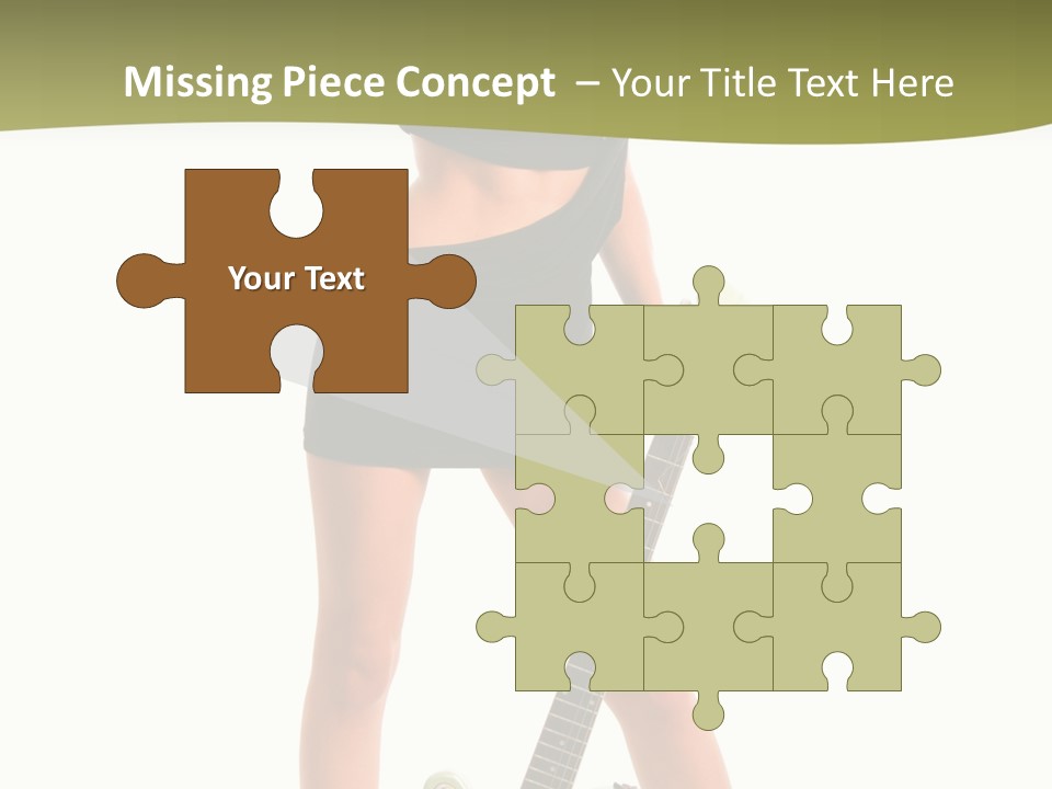 Human Rock Make Up PowerPoint Template