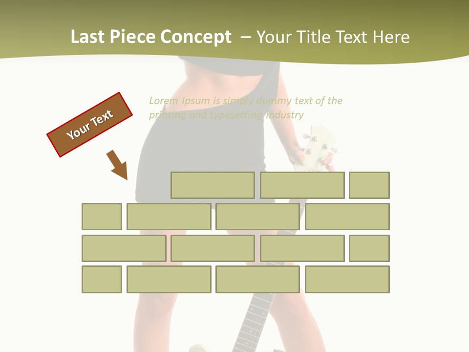 Human Rock Make Up PowerPoint Template