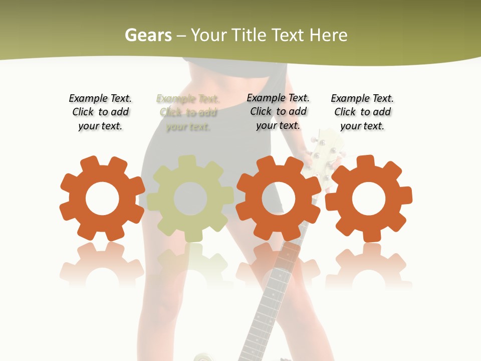 Human Rock Make Up PowerPoint Template