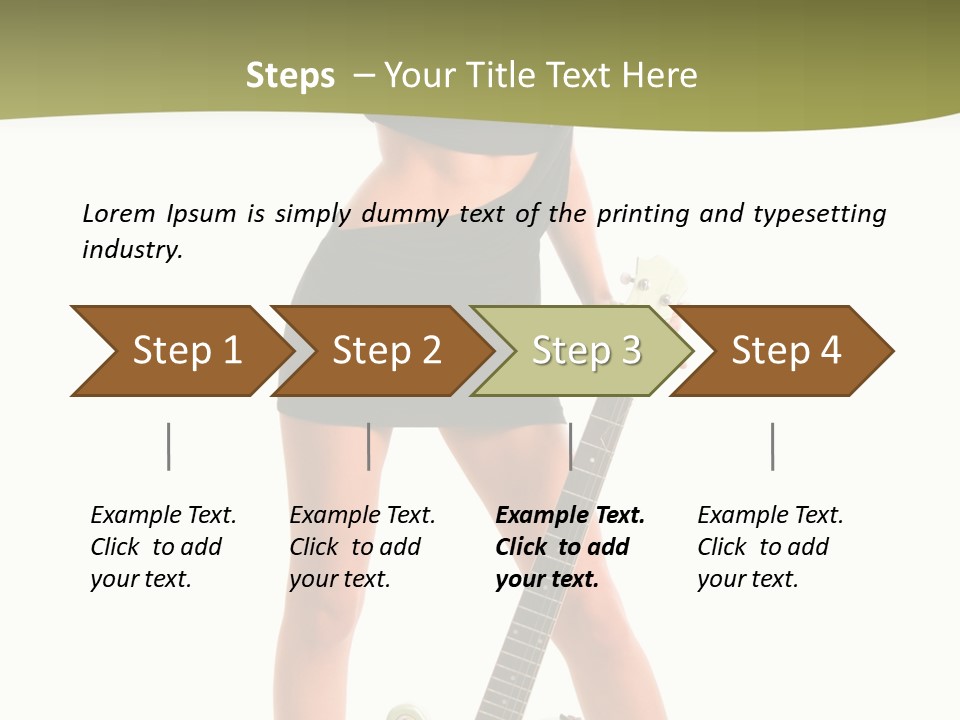 Human Rock Make Up PowerPoint Template