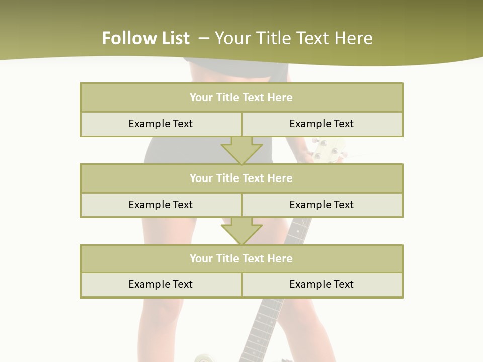 Human Rock Make Up PowerPoint Template