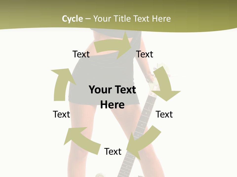Human Rock Make Up PowerPoint Template