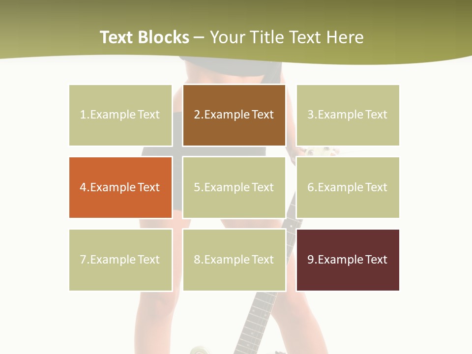 Human Rock Make Up PowerPoint Template