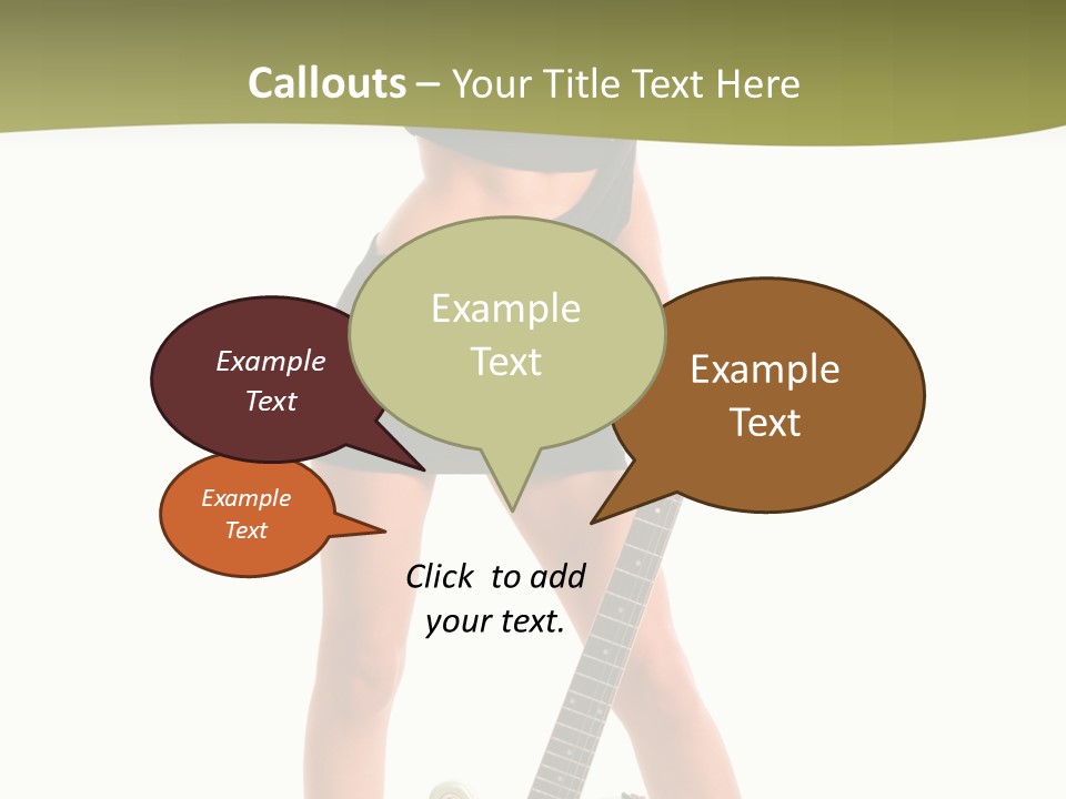 Human Rock Make Up PowerPoint Template