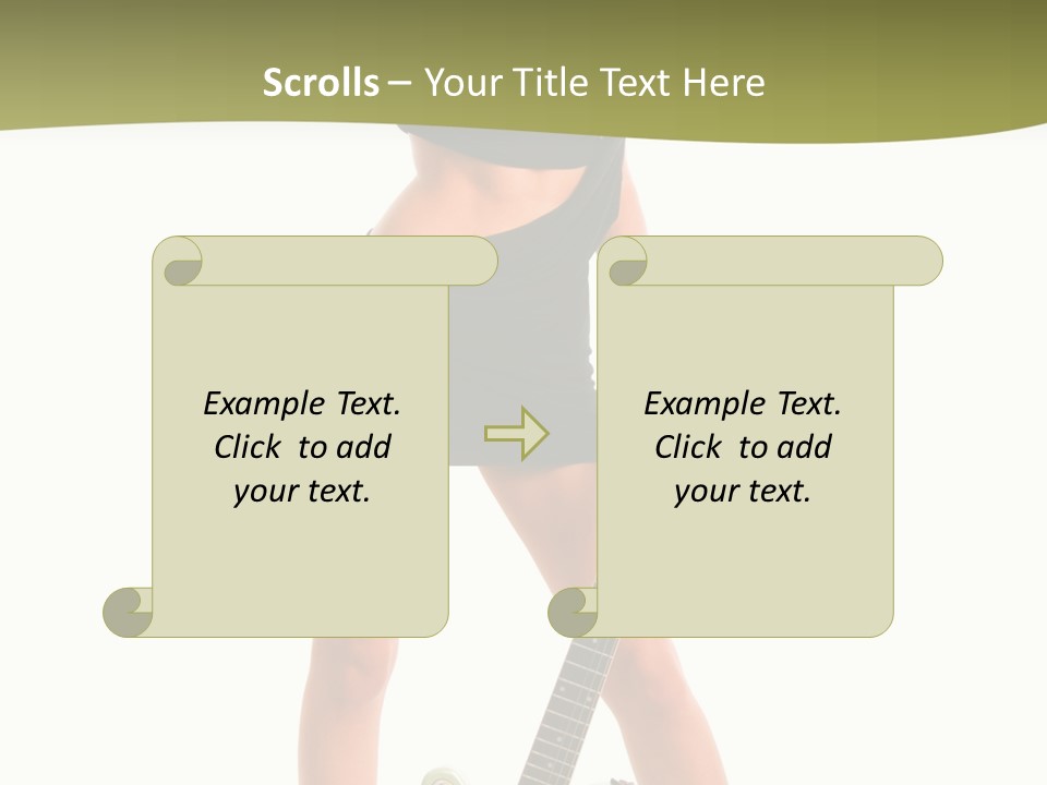 Human Rock Make Up PowerPoint Template