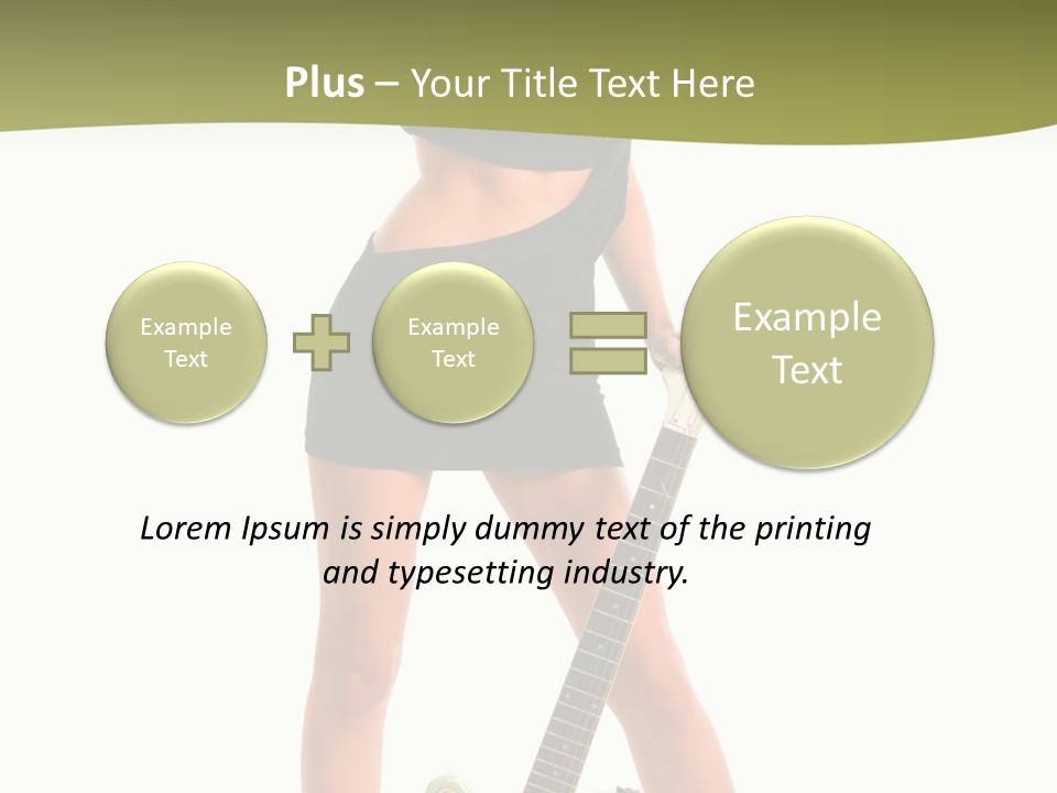 Human Rock Make Up PowerPoint Template