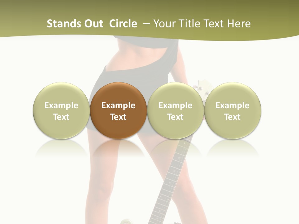 Human Rock Make Up PowerPoint Template