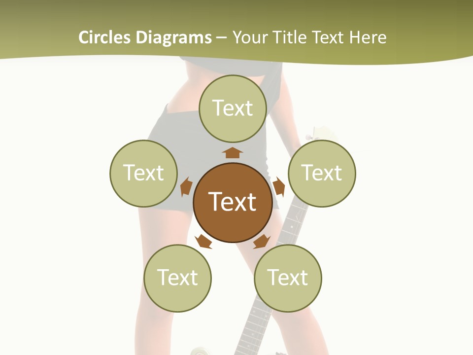 Human Rock Make Up PowerPoint Template