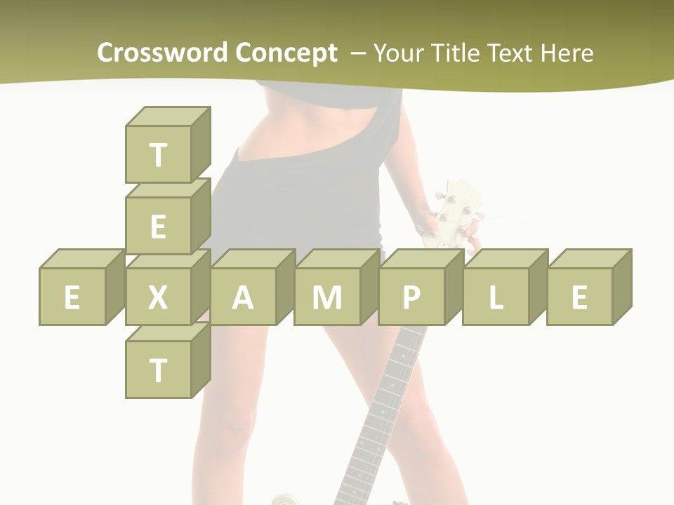 Human Rock Make Up PowerPoint Template