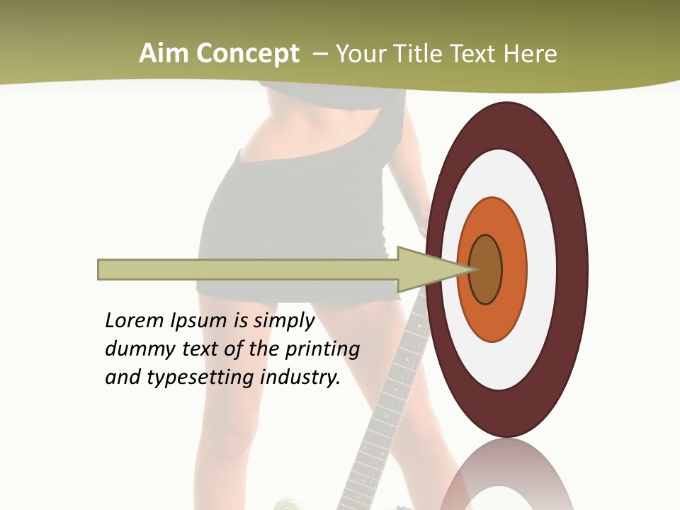 Human Rock Make Up PowerPoint Template