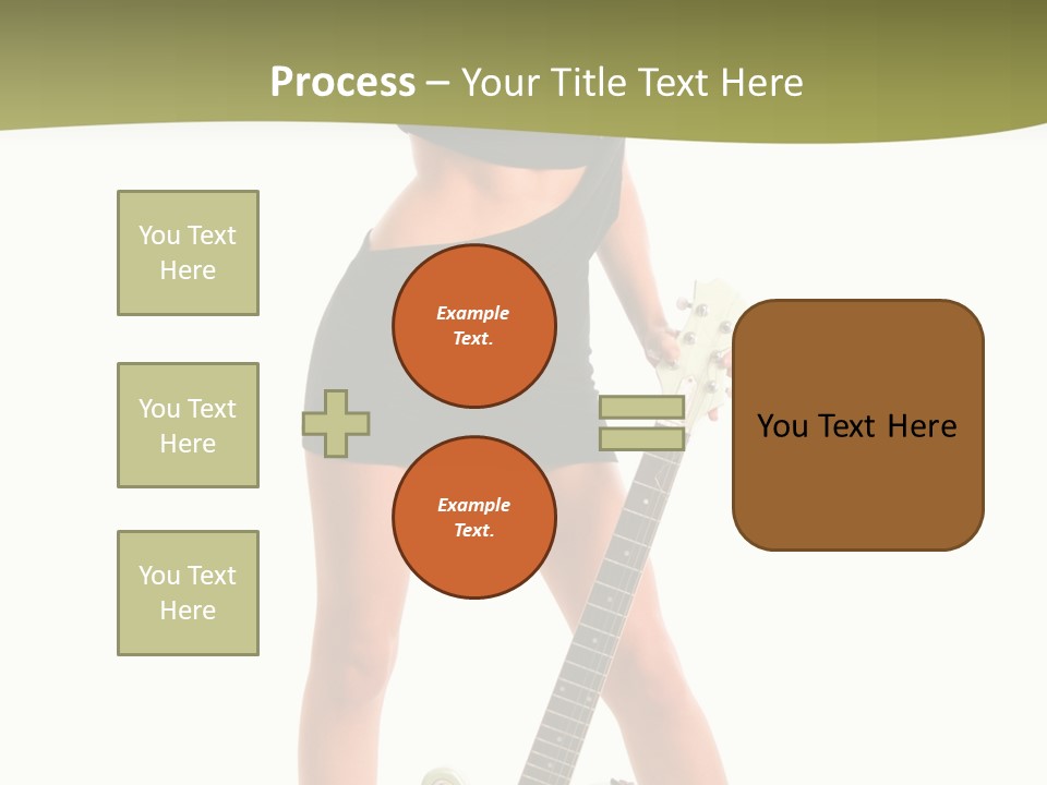 Human Rock Make Up PowerPoint Template