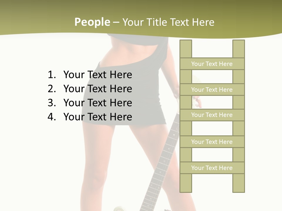 Human Rock Make Up PowerPoint Template