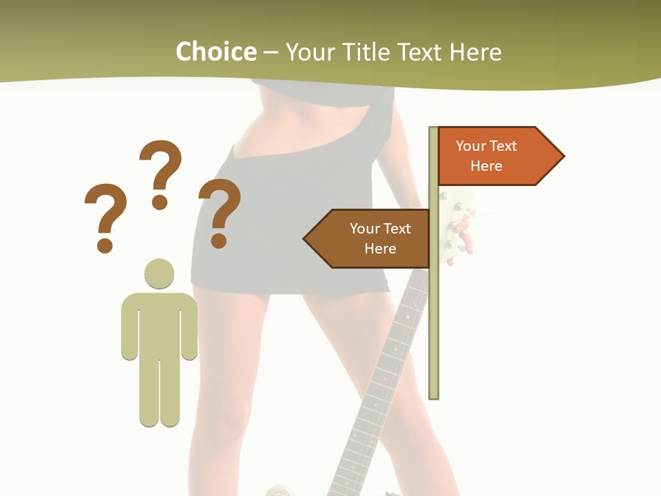 Human Rock Make Up PowerPoint Template