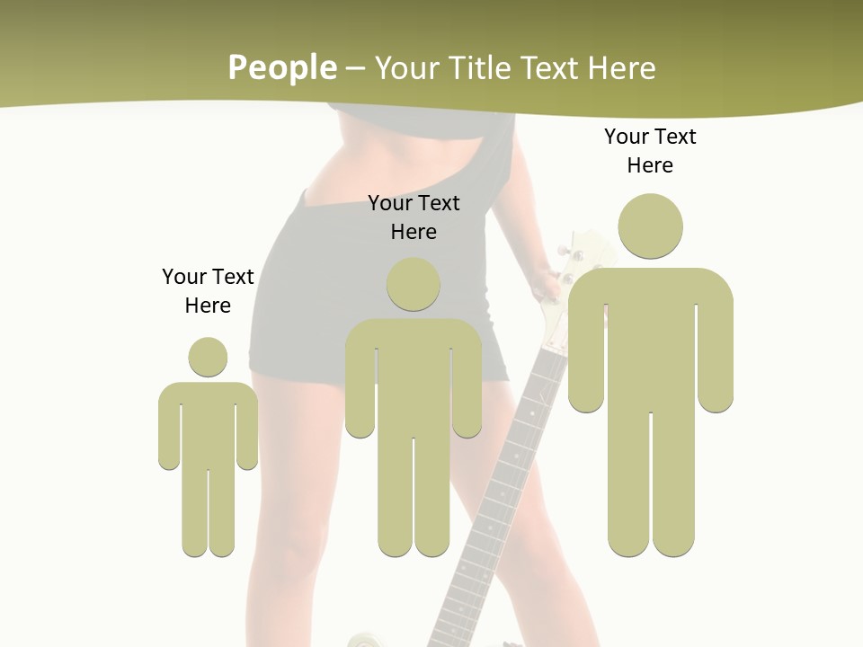 Human Rock Make Up PowerPoint Template