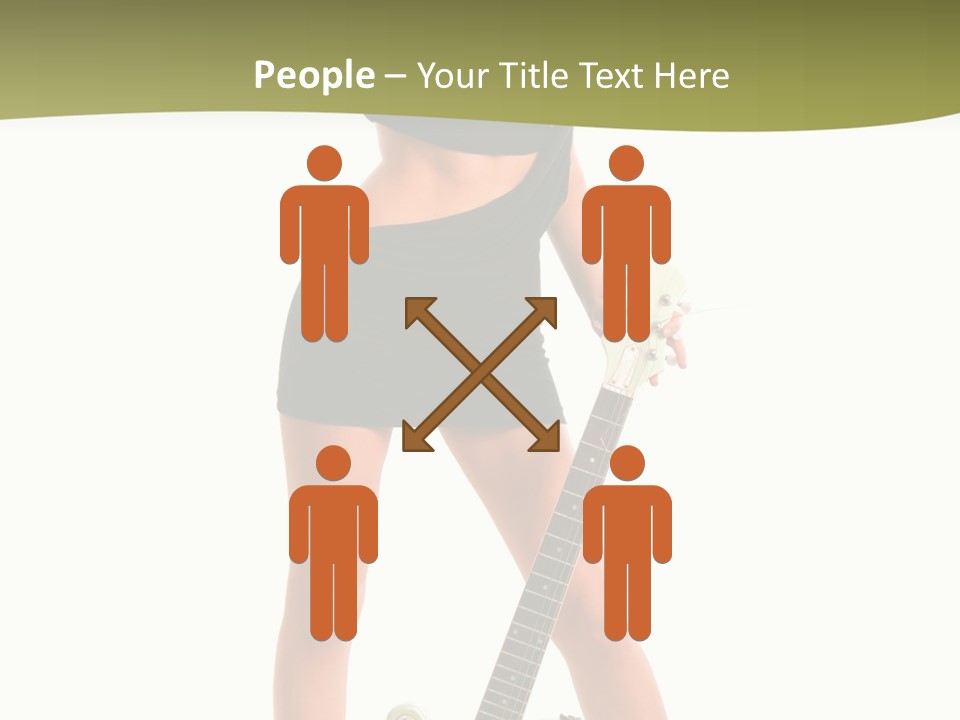 Human Rock Make Up PowerPoint Template