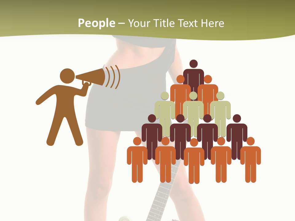 Human Rock Make Up PowerPoint Template