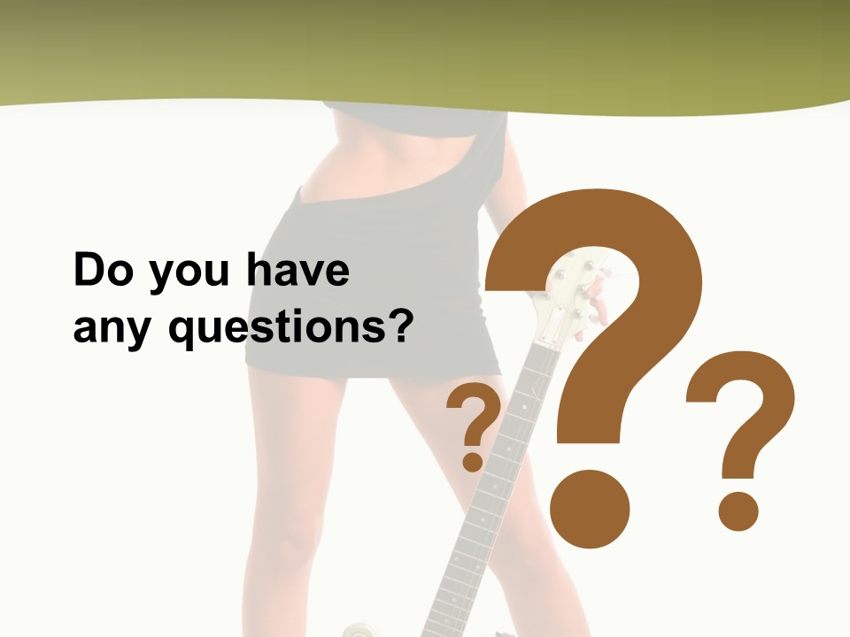 Human Rock Make Up PowerPoint Template