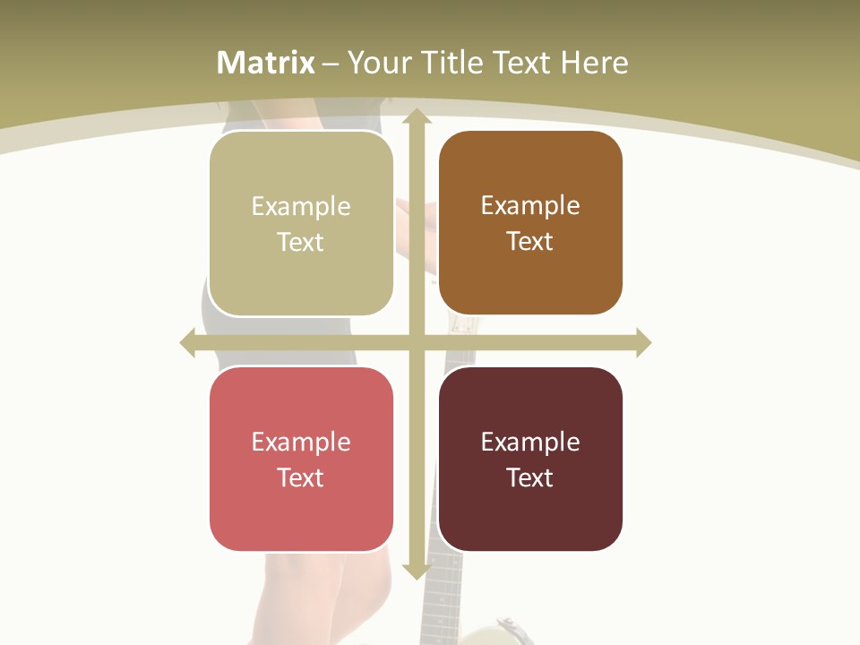 Isolated Make Up Skin PowerPoint Template