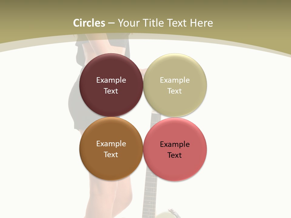 Isolated Make Up Skin PowerPoint Template