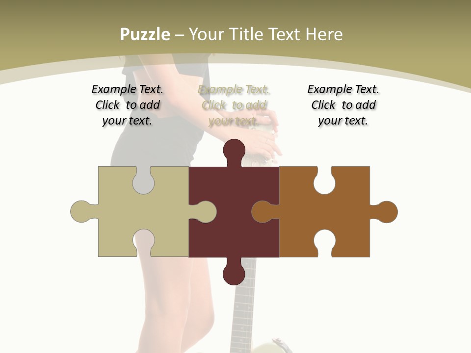 Isolated Make Up Skin PowerPoint Template