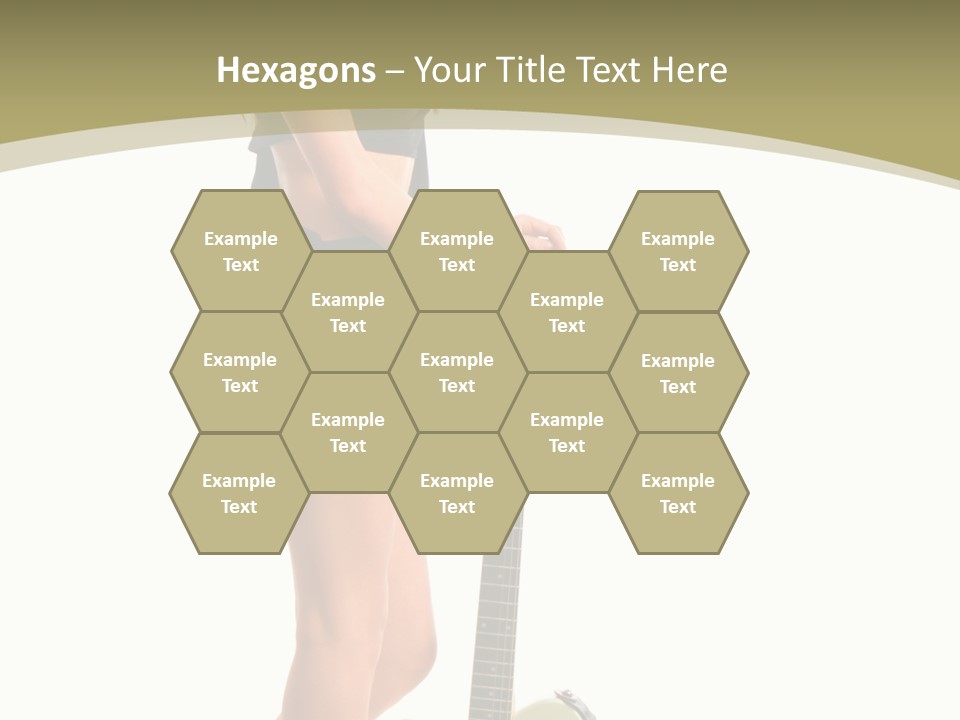 Isolated Make Up Skin PowerPoint Template