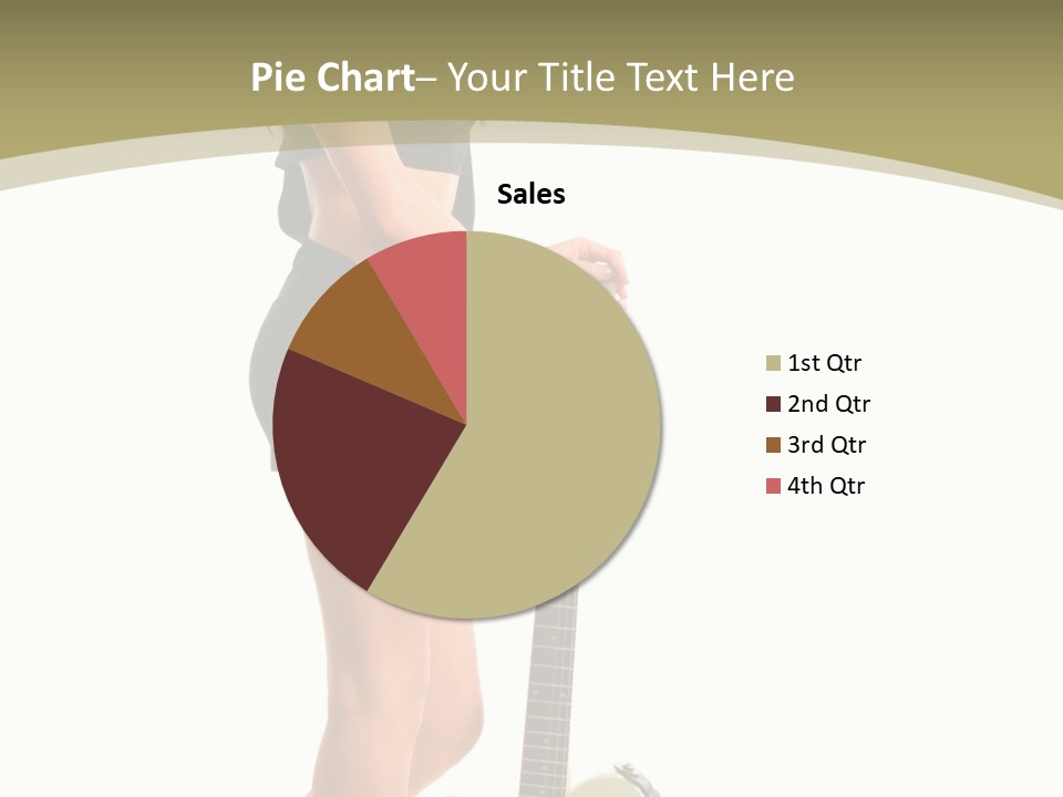 Isolated Make Up Skin PowerPoint Template