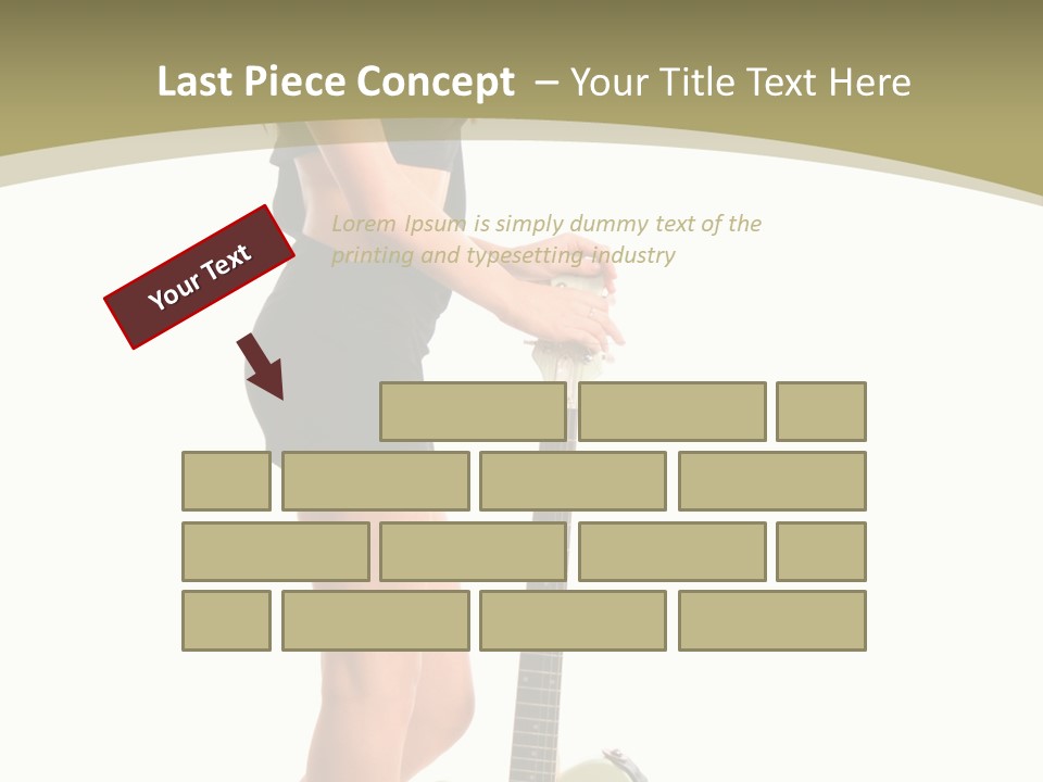 Isolated Make Up Skin PowerPoint Template