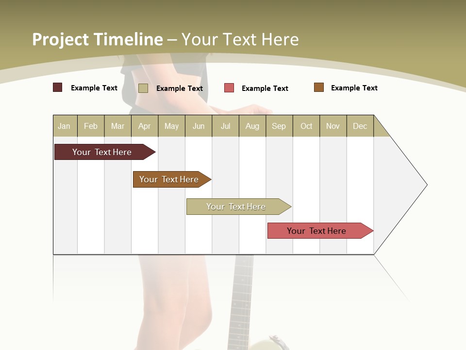 Isolated Make Up Skin PowerPoint Template