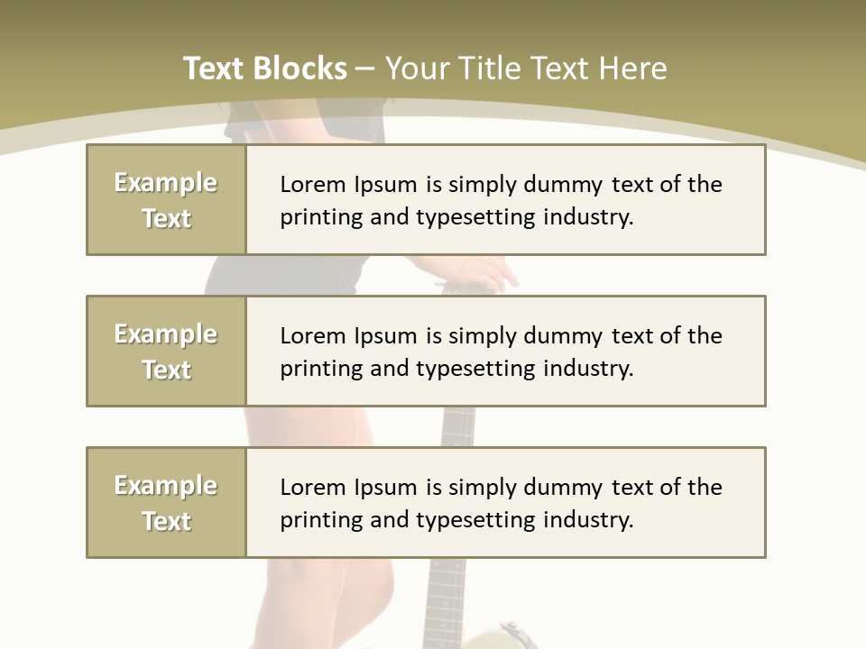 Isolated Make Up Skin PowerPoint Template