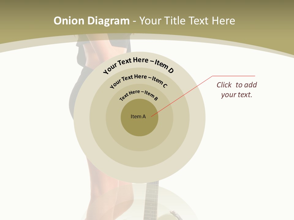 Isolated Make Up Skin PowerPoint Template