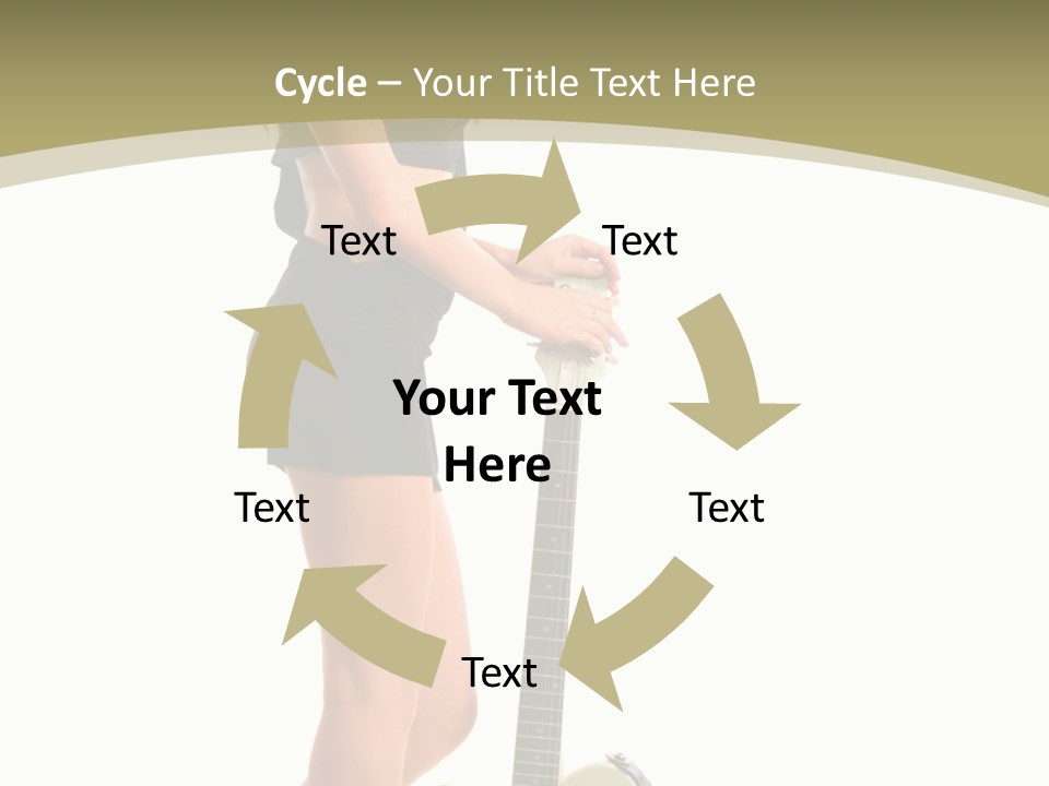 Isolated Make Up Skin PowerPoint Template