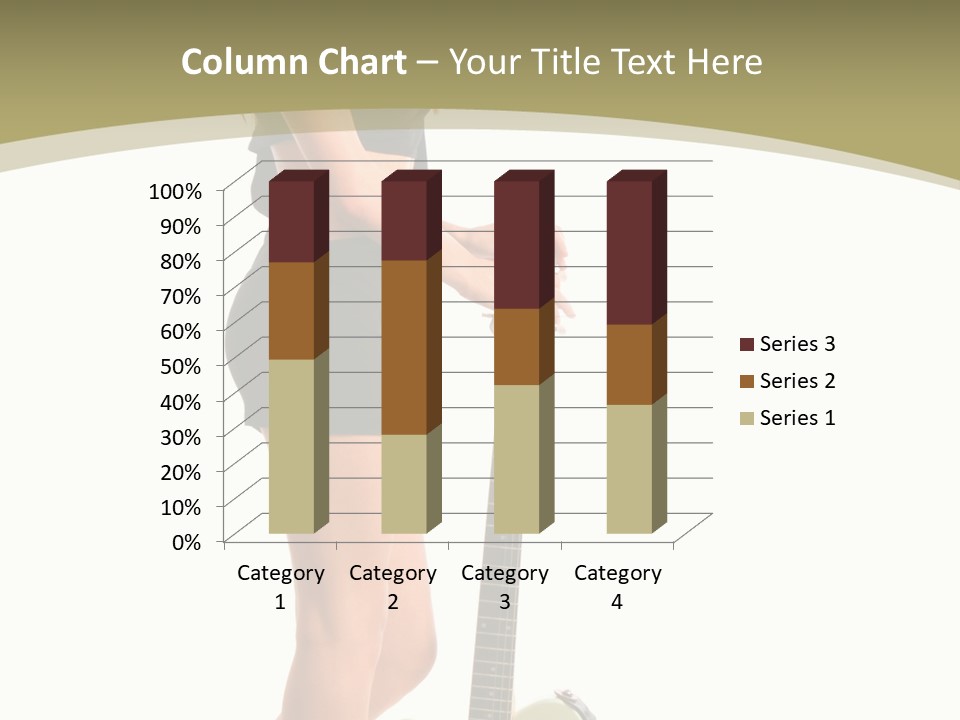 Isolated Make Up Skin PowerPoint Template